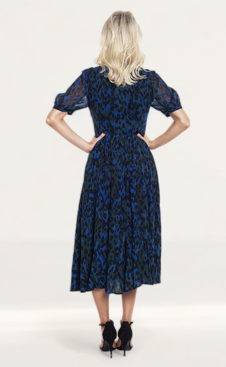 French Connection Inari Mix Printed Midi Dress