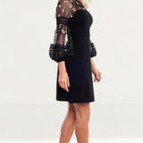 French Connection Paulette Embroidered Dress