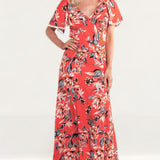 French Connection Poppy Claribel Floral Maxi