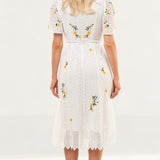 French Connection Summer White Eka Embroidered Dress product image