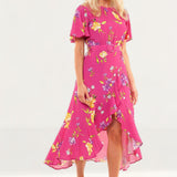 French Connection Very Berry Emina Drape Dress product image