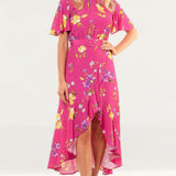 French Connection Very Berry Emina Drape Dress product image