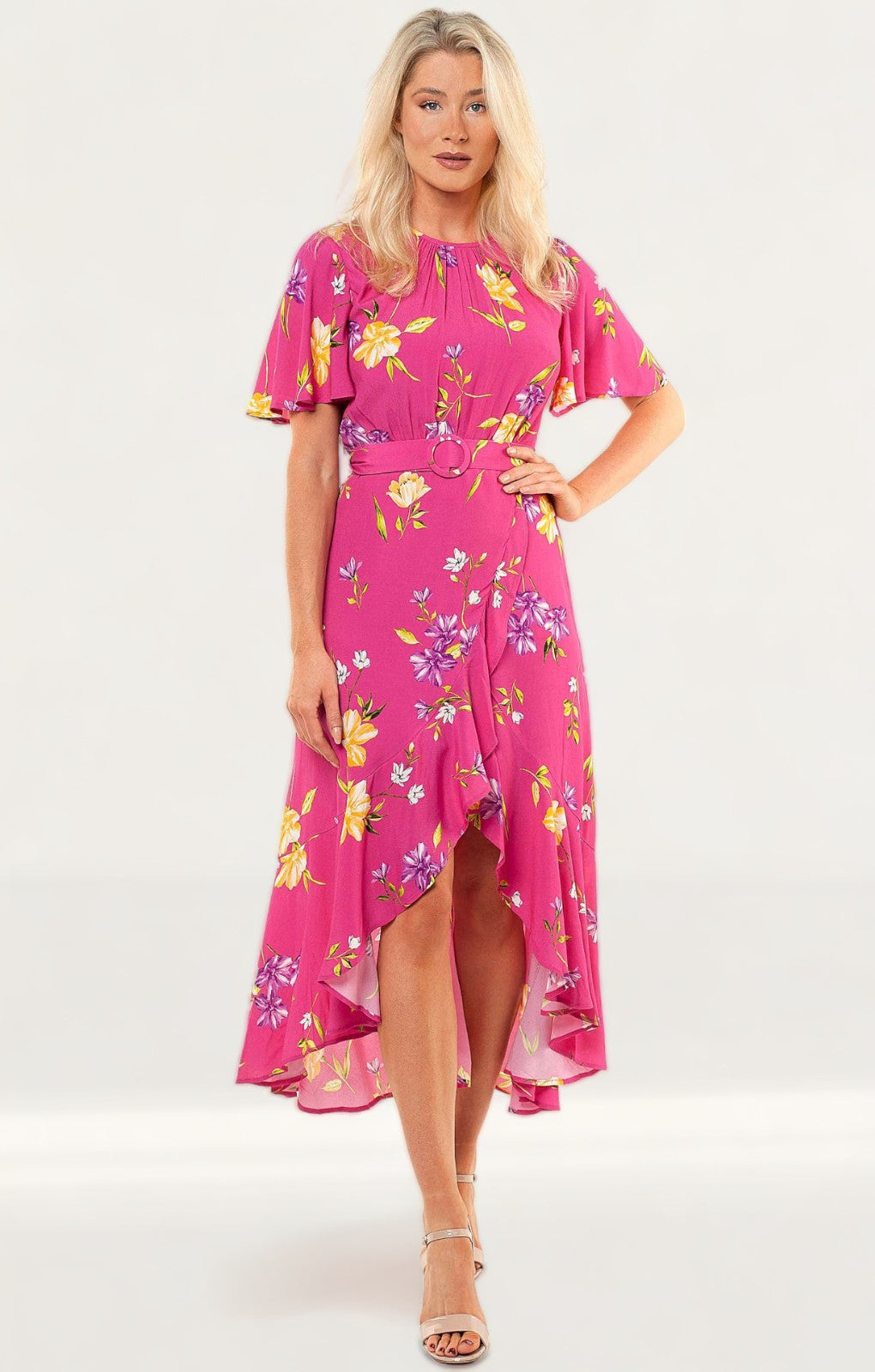 French Connection Very Berry Emina Drape Dress product image