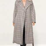 French Connection Zita Check Coat