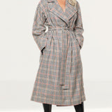 French Connection Zita Check Coat