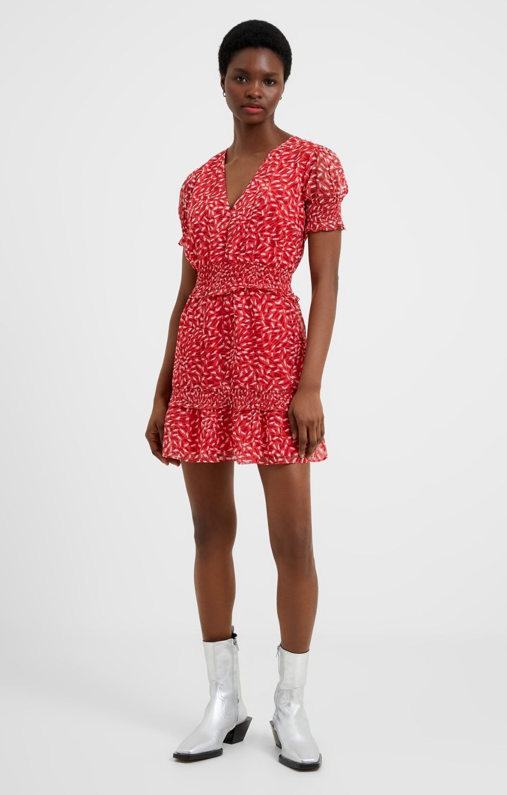 French Connection Hallie Mini Dress in Bittersweet