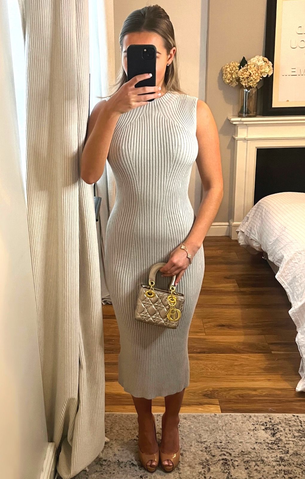 French Connection Melody Rib Dress