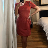 French Connection Patty Drape Mini Dress