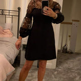 French Connection Paulette Embroidered Dress