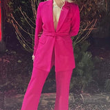 French Connection Pink Cerise Alia Whisper Co-Ord