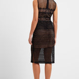French Connection Ramona Lace Jersey Dress