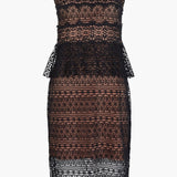 French Connection Ramona Lace Jersey Dress