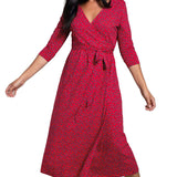 Frugi Jolie Maternity & Nursing Wrap Dress