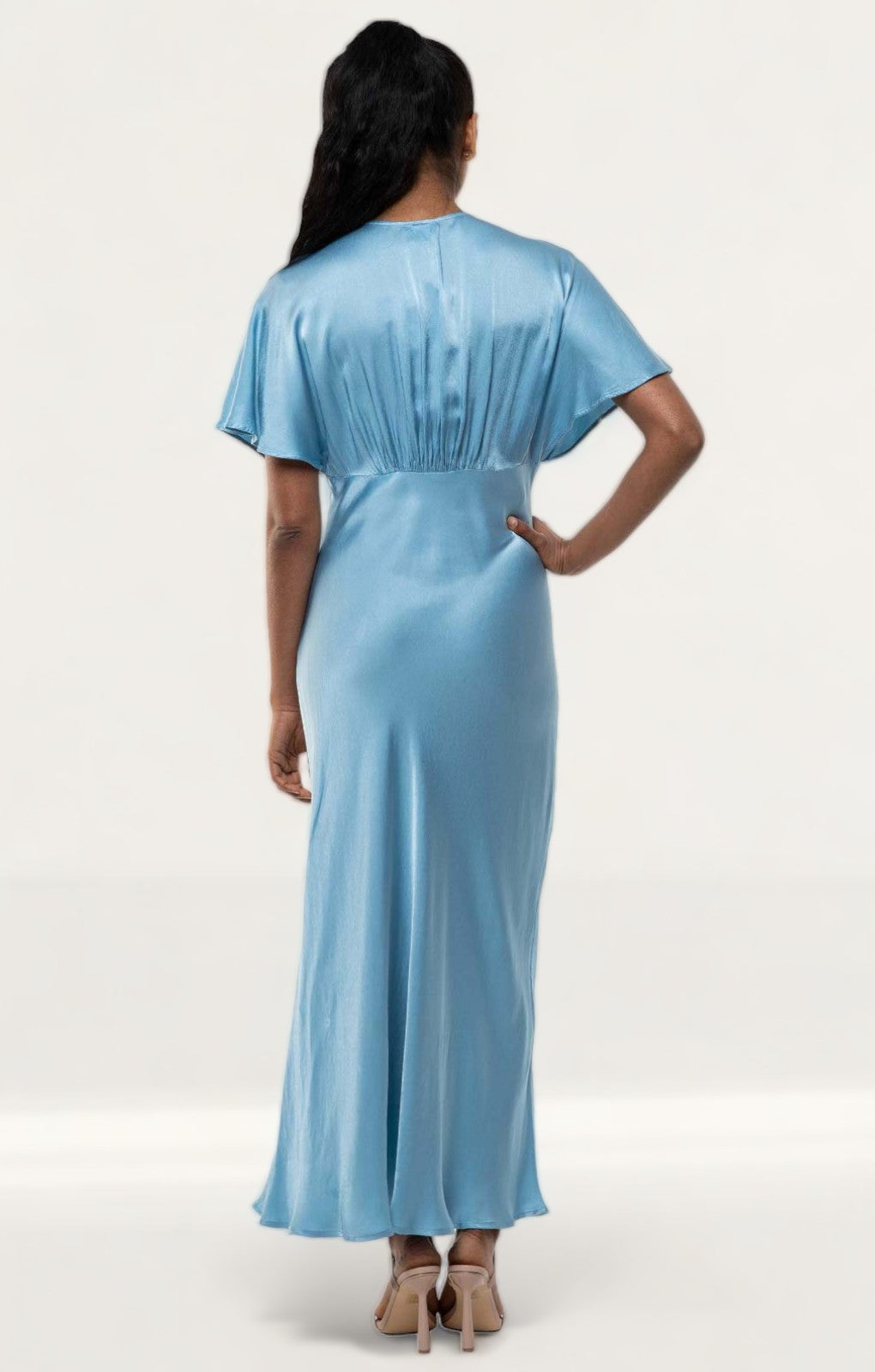 Ghost Blue Bluebell Midi Dress