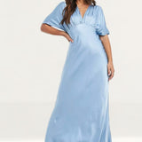 Ghost Blue Bluebell Midi Dress
