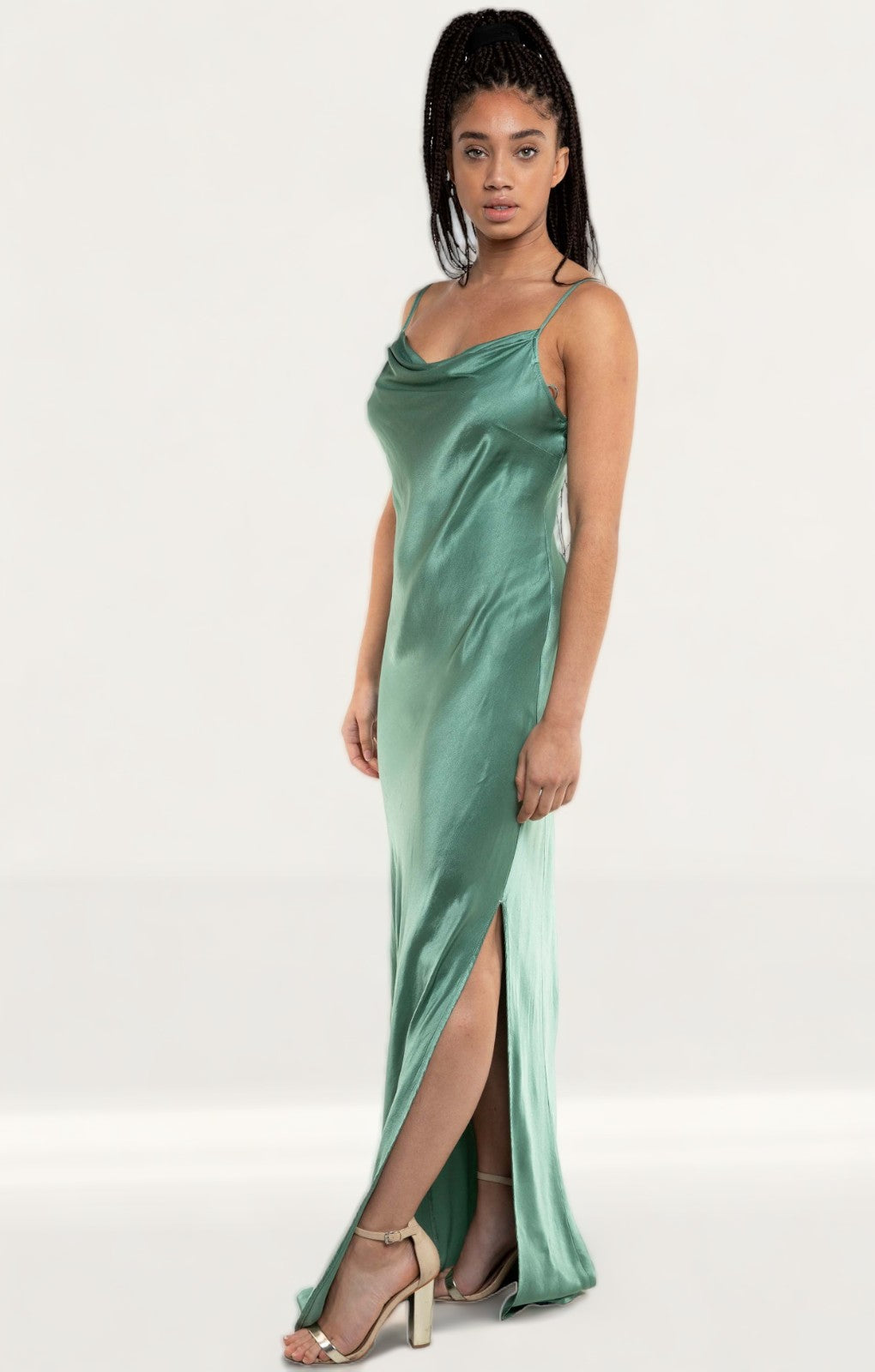 Ghost Green Stella Maxi Slip Dress Ghost Green Stella Maxi Slip Dress