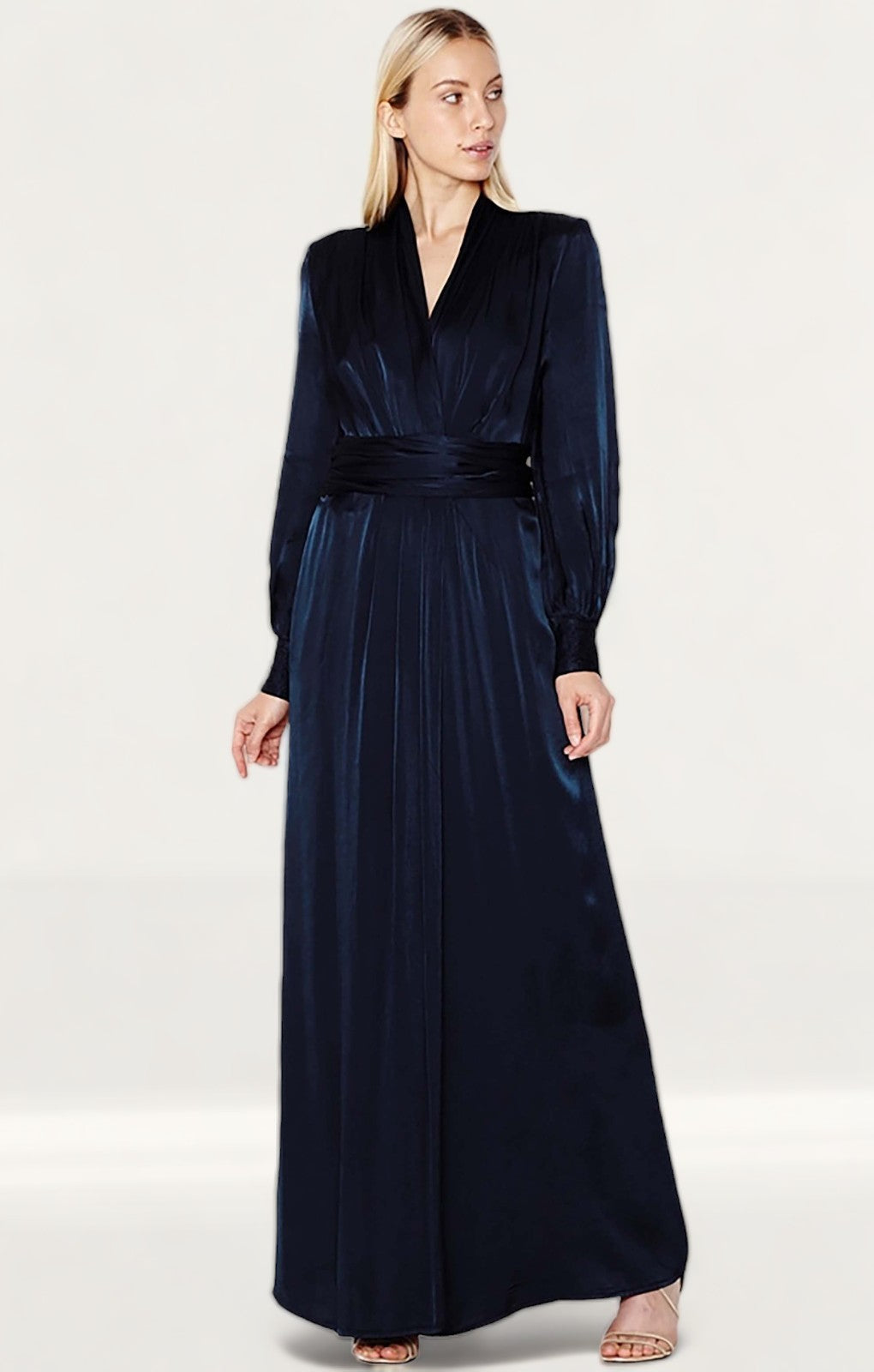 Ghost Navy Becky Maxi Dress product image