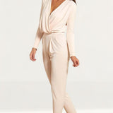 Gorgeous Couture Ivory Jumpsuit