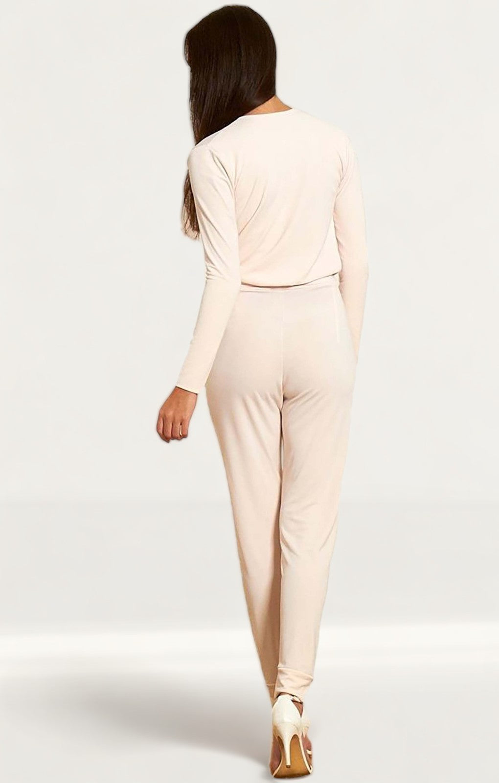Gorgeous Couture Ivory Jumpsuit