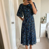 French Connection Shea Ferna Verona Crepe Dress