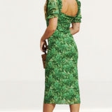 Hope & Ivy Green Carrie Dress