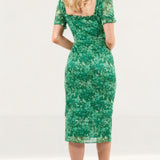Hope & Ivy Green Carrie Dress