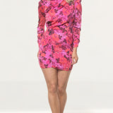 Hope & Ivy Pink Francesca Dress