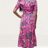 Hope & Ivy Pink Francine Dress