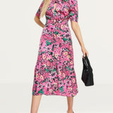 Hope & Ivy Pink Francine Dress
