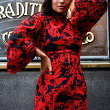 Hope & Ivy Red Gracie Dress