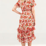Hope & Ivy Red Maisie Dress