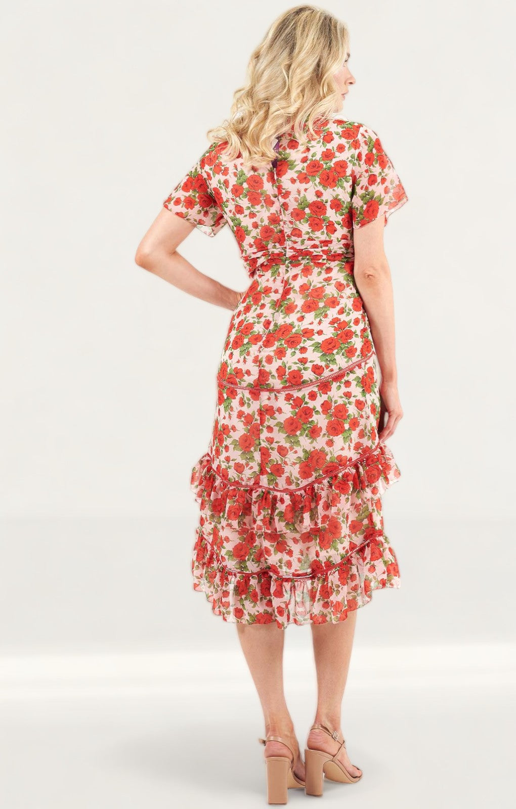 Hope & Ivy Red Maisie Dress
