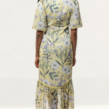Hope & Ivy Yellow Luella Dress