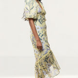 Hope & Ivy Yellow Luella Dress