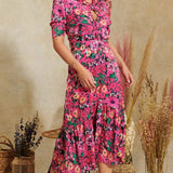 Hope & Ivy Pink Francine Dress product image