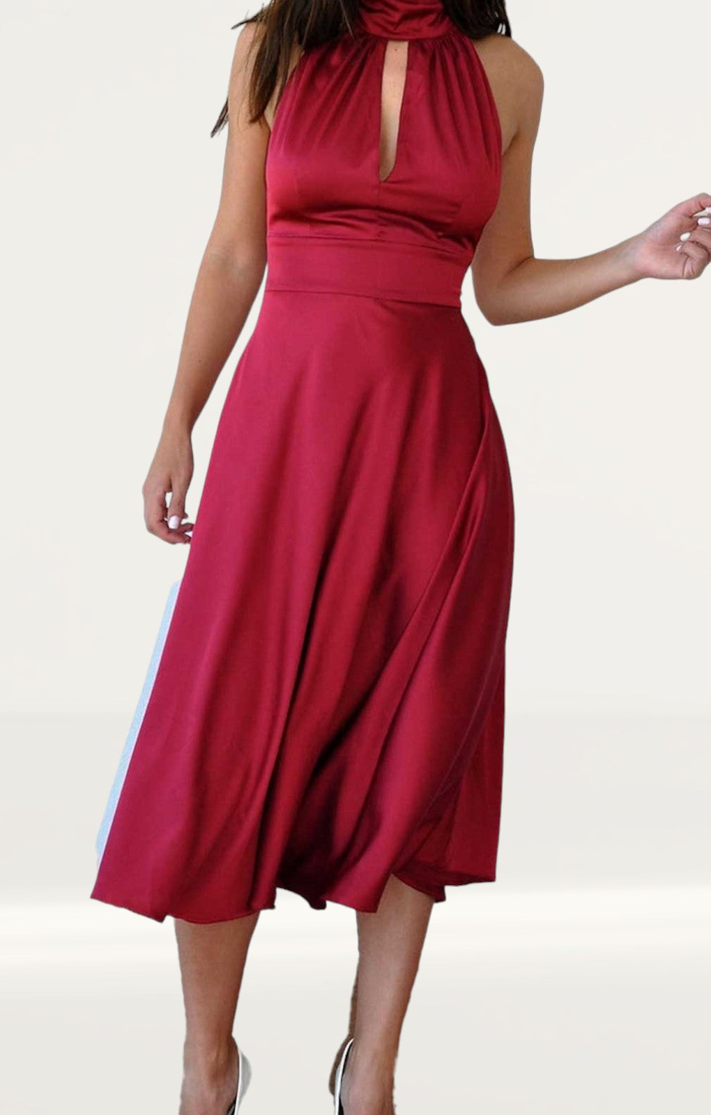 House of Zana Marilyn in Ruby Dress