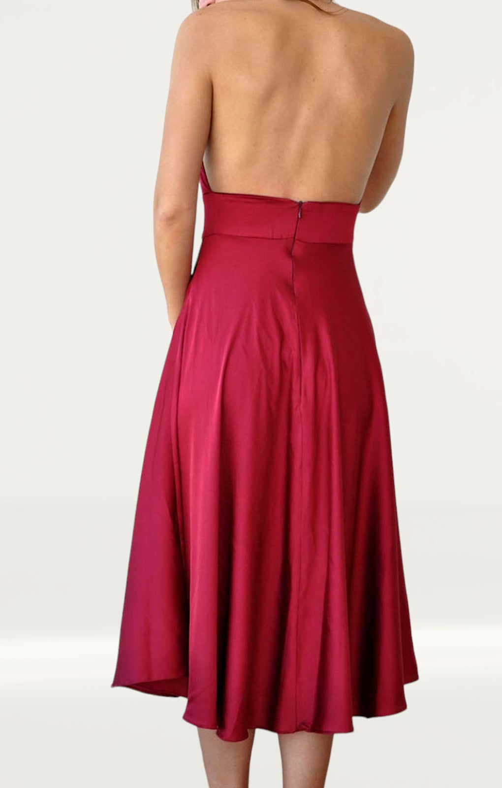 House of Zana Marilyn in Ruby Dress