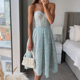 Nadine Merabi Turquoise Olivia dress product image