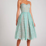 Nadine Merabi Turquoise Olivia dress