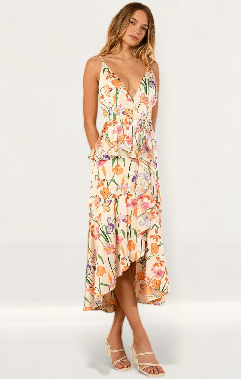 Rent Hutch Hollis Wrap Dress in Floral