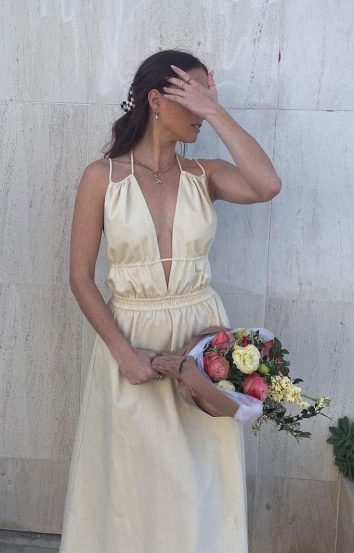 Amy Lynn Cream Hattie Dress