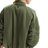 In Wear Bomber Jacket In Olive Green