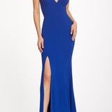 Dress The Population Cobalt Blue Iris Dress