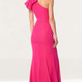 Jarlo Sydney Fuchsia Maxi Dress