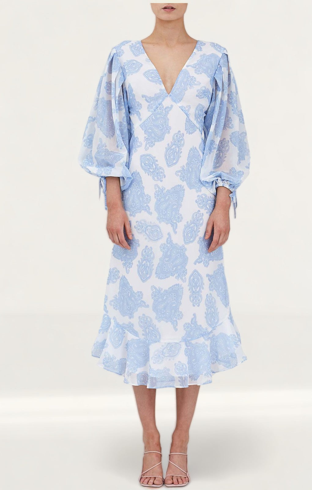 Keepsake The Label Blue Paisley Clearway Midi Dress product image