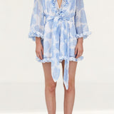 Keepsake The Label Blue Paisley Clearway Playsuit