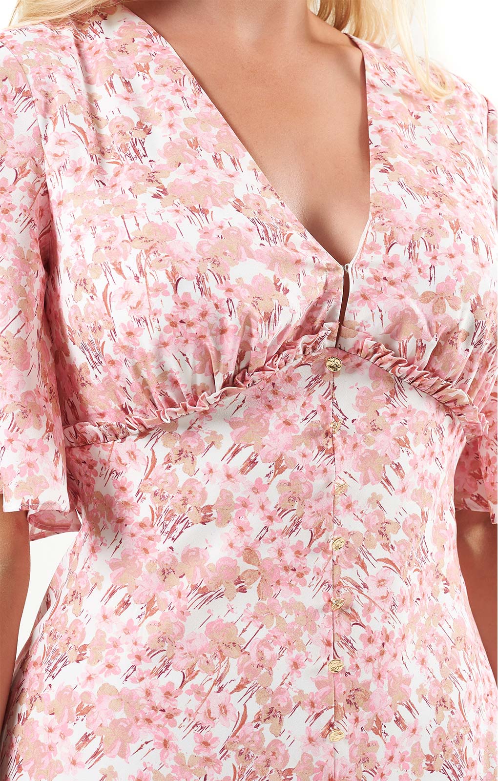 Keepsake The Label Rose Blossom Blaze Midi Dress