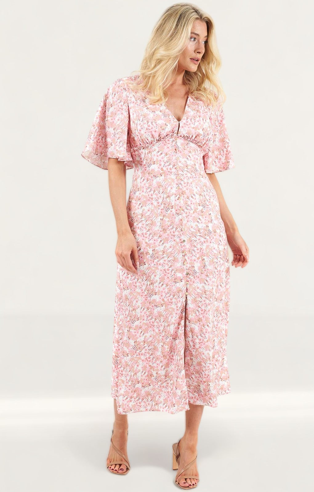 Keepsake The Label Rose Blossom Blaze Midi Dress