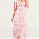 Keepsake The Label Rose Blossom Blaze Midi Dress