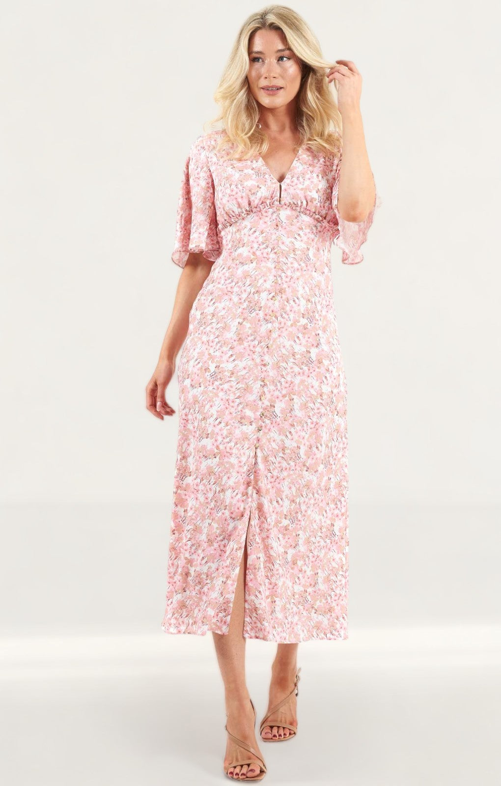 Keepsake The Label Rose Blossom Blaze Midi Dress